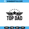 Distressed Military Style Dad SVG