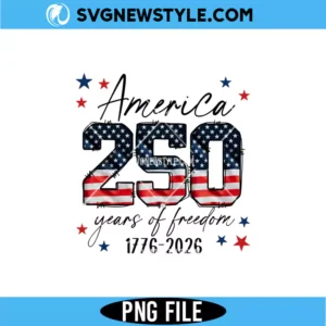 250 Years Of Freedom PNG