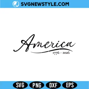 1776-2026 4th of July Patriotic SVG