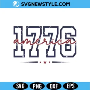 1776 America SVG PNG