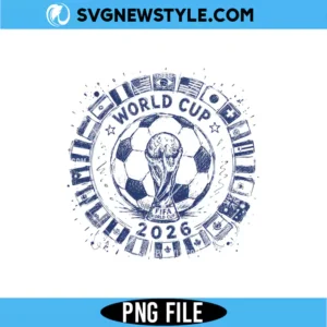 2026 Soccer Cup PNG