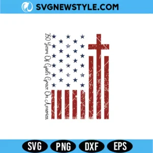 250 Years Of God's Grace On America Svg