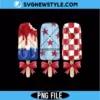 Patriotic Popsicle PNG | Red White Blue Summer Sublimation Digital Download 3 Patriotic Popsicle PNG