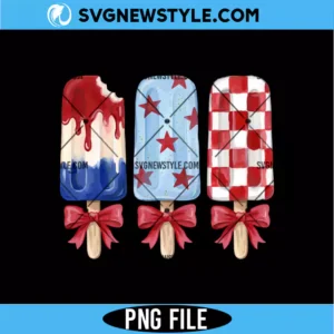 Patriotic Popsicle PNG
