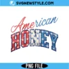 American Honey PNG | Retro Southern Girl Shirt Design Digital Download 2 American Honey PNG