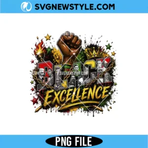 Black Excellence Power Fist Png
