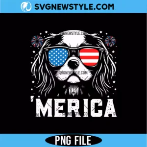 Cavalier King Charles 'Merica Png