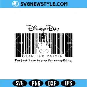 DisneyDad Mickey Svg