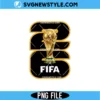 FIFA World Cup 2026 PNG File | Retro Football Fan Print Instant Download 2 FIFA World Cup 2026 PNG File