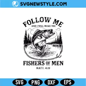 Fishers of Men Svg Png