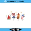 Fourth of July Watermelon Hotdog Firework PNG | Sublimation Digital Download 2 Fourth of July Watermelon Hotdog Firework PNG