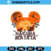 Hakuna Matata Halloween Svg Png
