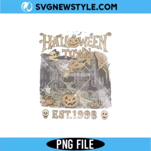 Retro Spooky Season PNG