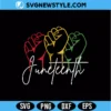 Juneteenth Fist SVG | Empowerment Freedom Cut File Digital Download 2 Juneteenth Fist SVG