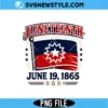 June 19 1865 Freedom Day Png | Juneteenth Sublimation Art Digital Download 3 June 19 1865 Freedom Day Png