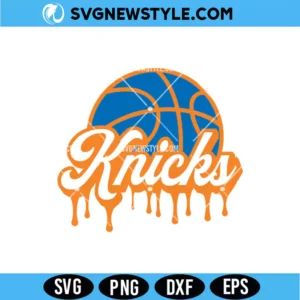 Knicks Basketball Svg