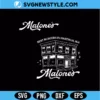 Malone's Bar Svg Retro Irish Pub Drink Coaster File Digital Download 2 Malone's Bar Svg