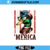 Patriotic Merica Duck PNG