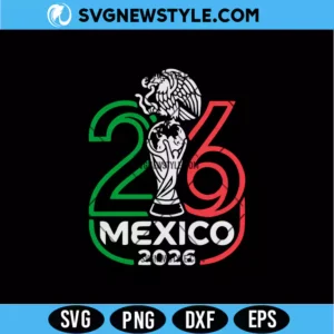Mexico 2026 World Cup Svg
