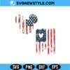 Mickey America Flag SVG Png Patriotic 4th of July Instant Download 2 Mickey America Flag SVG