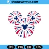 Mickey Mouse 4th of July SVG