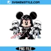 Mickey Vader Png Retro Sci Fi Vacation Sublimation Digital Download 3 Mickey Vader Png