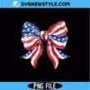 Patriotic Bow PNG Retro Fourth Of July Sublimation Digital Download 2 Patriotic Bow PNG