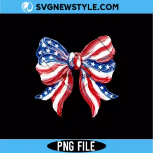 Patriotic Bow PNG