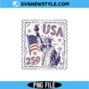 Patriotic Statue of Liberty USA 250 Stamp PNG | Sublimation Digital Download 2 Patriotic Statue of Liberty USA 250 Stamp PNG