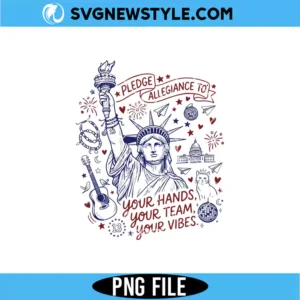 Funny Patriotic Music Lover 4th of July Png