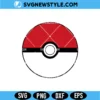 Poke ball SVG Red White Anime Team Cut File Digital Download 3 Poke ball SVG