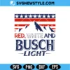 Red White and Busch Light PNG Patriotic 4th of July Design Digital Download 2 Red White and Busch Light PNG