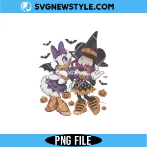 Spooky Disney Besties PNG