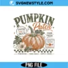 Retro Pumpkin Patch PNG Digital Download | Aesthetic Fall Season Graphic 3 Retro Pumpkin Patch PNG