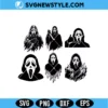 Scream Ghostface SVG Bundle