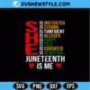 She Is Juneteenth Svg Melanin Queen Queen Cut File Digital Download 3 She Is Juneteenth Svg