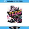 She's From Texas Spurs Fan Png Retro Game Day Sublimation Print Digital Download 3 She's From Texas Spurs Fan Png