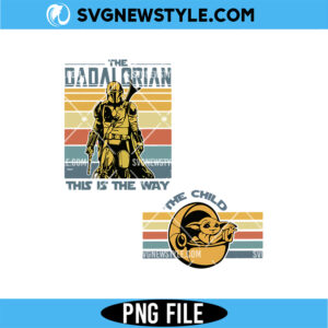 The Dadalorian PNG Bundle