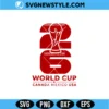 2026 Global Football Celebration SVG | Soccer Fan Cut File Digital Download 3 2026 Global Football Celebration SVG