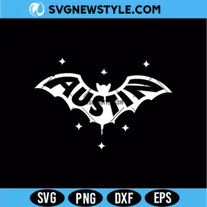 Austin Bat Logo SVG