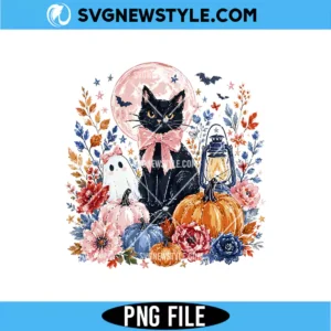 Black Cat Silhouette PNG