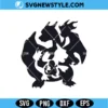 Charmander Evolution SVG Png Digital Download | Fantasy Monster Graphic 2 Charmander Evolution SVG Png