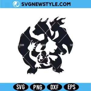Charmander Evolution SVG Png