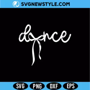 Dance Coquette Bow Svg