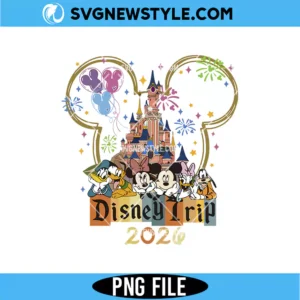 Magic Kingdom Trip 2026 PNG