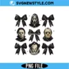 Gothic Horror Bows PNG Digital Download | Dark Aesthetic Bow PNG File 2 Gothic Horror Bows PNG