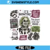 Never Trust The Living PNG | Ghostly Spooky Season Sublimation 2 Never Trust The Living PNG