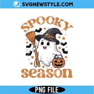 Funny Spooky Season Ghost Png