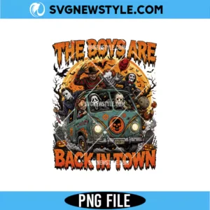 Halloween Horror Crew PNG Digital Download | Spooky Season Squad