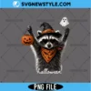 Halloween Raccoon Png Digital Download | Cute Fall Animal Graphic 2 Halloween Raccoon Png